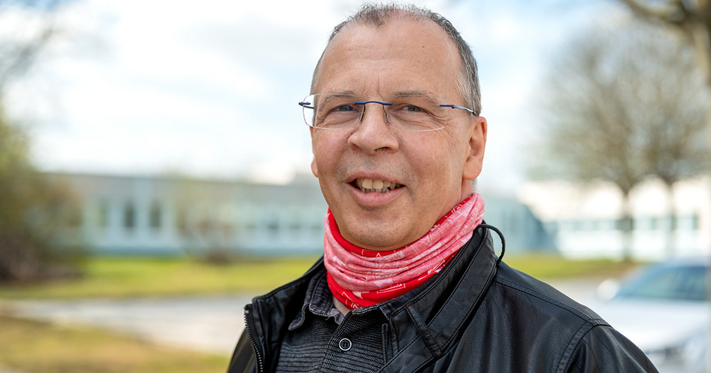 Betriebsratsvorsitzender Dirk Hanke (Foto: Martin Sehmisch)